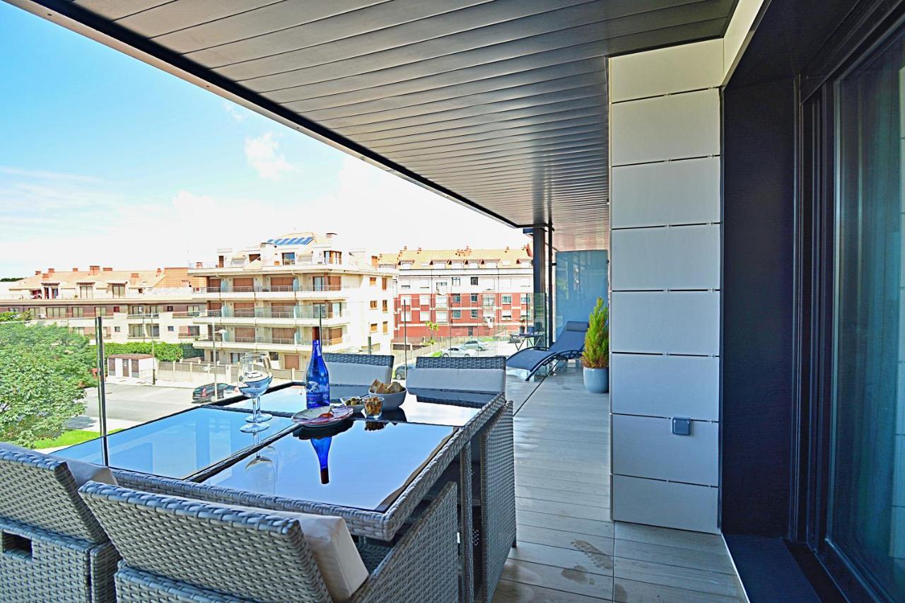 Galihost - Impresionante Apartamento Con Piscina En Sanxenxo Exterior foto