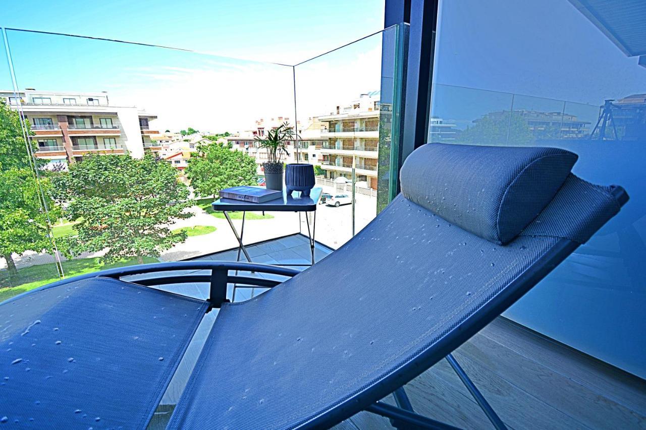 Galihost - Impresionante Apartamento Con Piscina En Sanxenxo Exterior foto